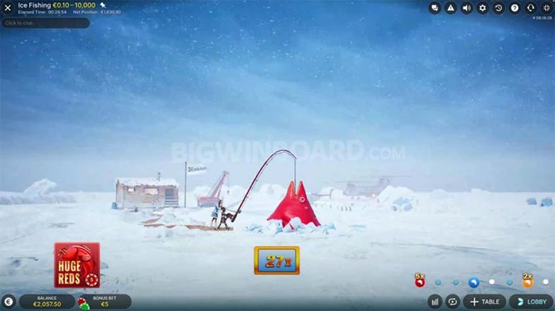 Discover ice fishing game online